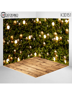 Фотофон 3D пазловый «Игрушки на ёлке»