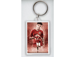 Брелок акриловый Манчестер Юнайтед, Manchester United FC №8