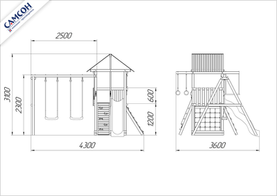 сибирика с сеткой фото, детская площадка фото, купить детскую площадку фото, сибирь-дети фото,