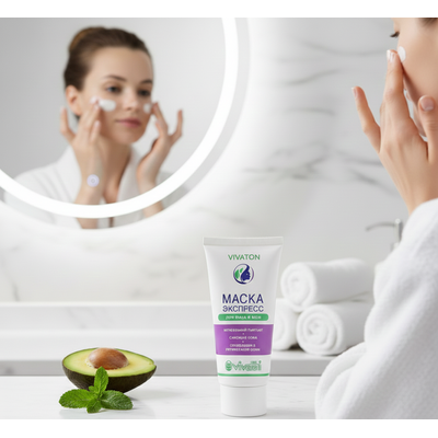 Экспресс-маска «Виватон» (50 мл) — Мгновенное преображение