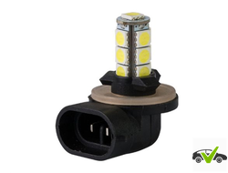 H27 (881)-13SMD (ПТФ/ ДХО) 5000K 12V (блистер 1 шт.) Гарантия 6 месяцев