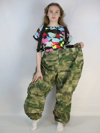 Камуфляжный костюм большого размера горка мох № 123332 (размер 72-74, 76-78 рост 182-194)