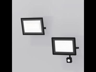 Прожектор Flood 4000К 50Вт IP 65, FL001-L50B4K