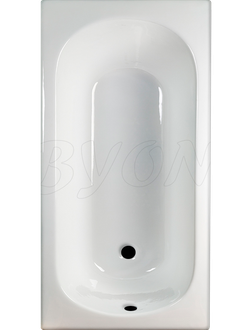 Прямоугольная чугунная ванна Byon 13,140x70x39 см