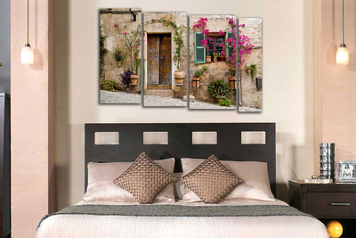 Модульная картина "Прогулка по Провансу"