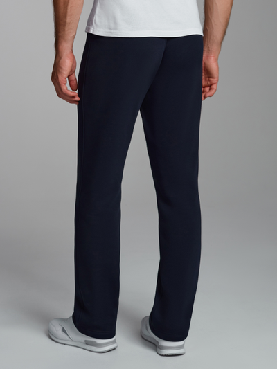 Теплые спортивные брюки мужские 22BM-1040, черные