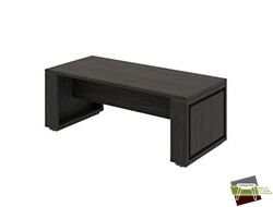 Стол переговоров 2000х900х750 G-101_Дуб Шерман антрацит/Зеленый камень