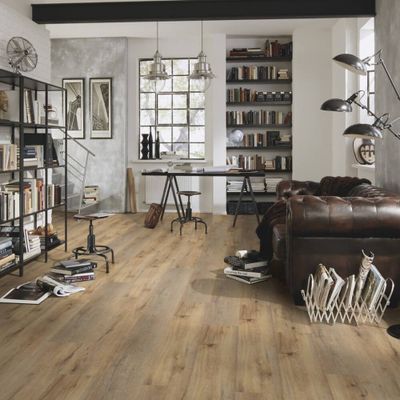 Виниловый пол Wineo 400 Wood XL Joy Oak Tender MLD00126 на HDF-плите