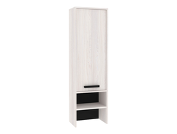 Детская NATURE (НАТУРА) - NATURE 93 Шкаф-надстройка Ясень Анкор светлый-Черный