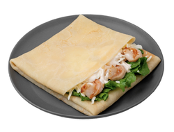 блин с креветкой