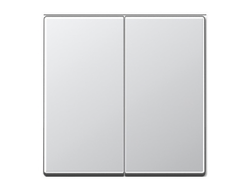 Jung EP495AL ECO profi, Клавиша 2-клавишного выключателя, алюминий