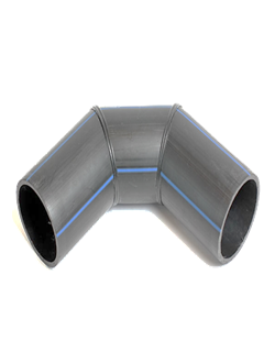 D630 SDR11 ОТВОД 45°- 90° СВАРНОЙ СЕГМЕНТНЫЙ ПНД ПЭ100 | Samotlorss