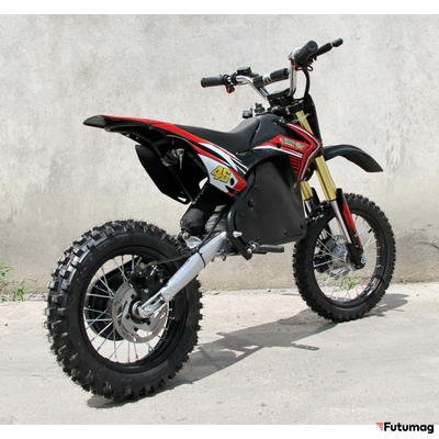 Электромотоцикл GreenCamel Питбайк DB500, 48V 1500W R14/R12 красный