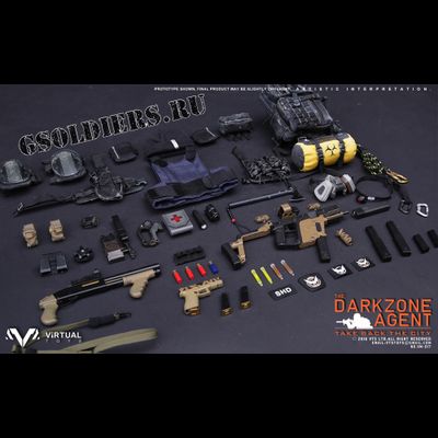 Коллекционная фигурка 1/6 THE DARKZONE AGENT (Tom Clancy's The Division) ( VM-017)  - VTS Toys