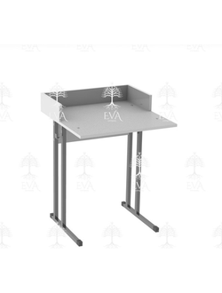 ПАРТА ОДНОМЕСТНАЯ НЕРЕГУЛИРУЕМАЯ С БОРТИКОМ