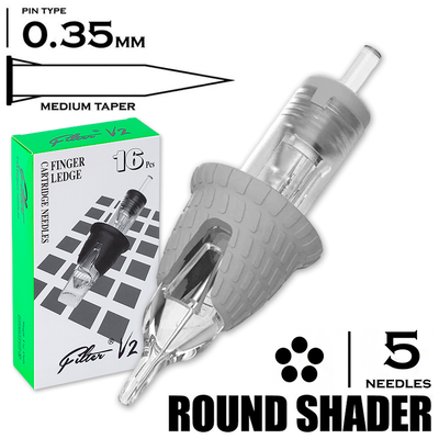 5 RSMT/0.35 - Round Shader Medium Taper &quot;EZ FILTER V2&quot;