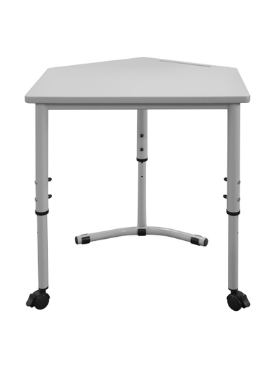 Школьный стол пятиугольный с пластиковой столешницей