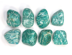 Амазонит, галтовка в ассортименте, Кольский по-в (20-22 мм, вес: 5-6 г) №25017