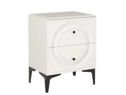 Тумба прикроватная Валенсия 13.291 белый, шагрень