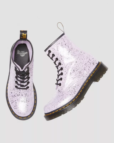 Dr martens purple metallic hot sale