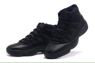 Nike Air Jordan 11 Черные (41-45) Арт. 024F-A