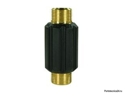 Соединительная муфта для шлангов ВД с изоляцией, 280bar, М22:М22, латунь