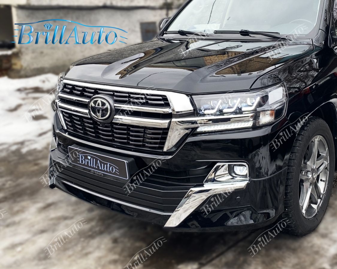 Решетка радиатора Toyota Land Cruiser 200 2015-2021 LOUNGE 21