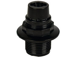 Ecola патрон с кольцом карболит E14 Черный УП.10шт!! AB4TPBEAY