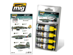 Ammo MIG: Набор акриловых красок: Luftwaffe late colors