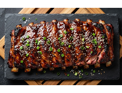 ФИРМЕННЫЕ СВИНЫЕ РЕБРА BBQ