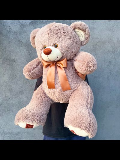 Плюшевый мишка 90 см кофейный Микки