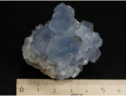 Целестин голубой, друза кристаллов, Мадагаскар (44*51*45 мм, 128 г) №36267