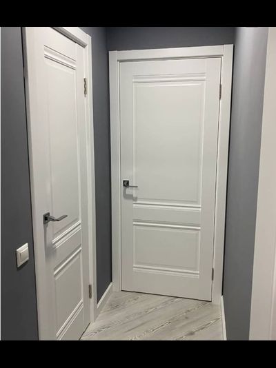 КАЛИПСО. БЕЛЫЙ  МАТОВЫЙ. ПОЛОТНО ГЛУХОЕ