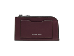 Кошелек MICHAEL KORS Men's Leather Zip Wallet красный