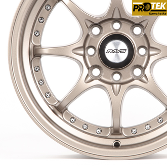 Комплект дисков R15 6,5J ET+35 4*100/4*114,3 RAYS 1816-SK134 Бронза матовая (80469)