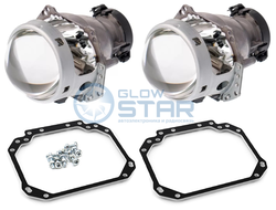 Набор для замены линз в фарах БМВ Е39 рестайлинг (2000 - 2003 г.в.) Hella 3R