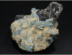 Берилл голубой (Аквамарин), Забайкальский край,Шерловогорское месторождение (82*80*55 мм, 301 г) №25233