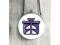 Круглая сумка с Вашим дизайном