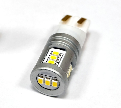 Светодиодная лампа T10 15W CanBus с обманкой, 1шт