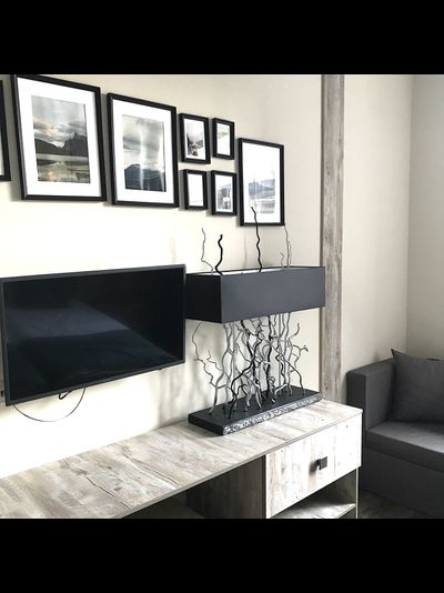 Декоративная дизайнерская лампа настольная forest