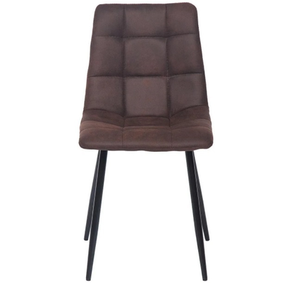 Стул Дублин, ткань серая (УВ777-16), строчка квадрат