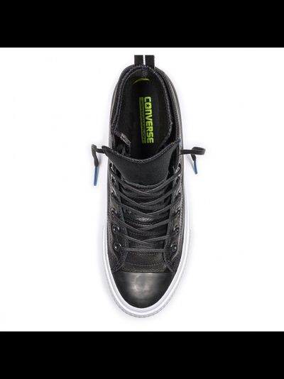 Кеды кожаные Converse WP Boot черные высокие