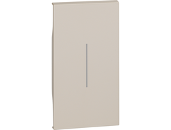 Клавиша для выключателя 2 модуля, песок - Bticino - Living Now KM01M2