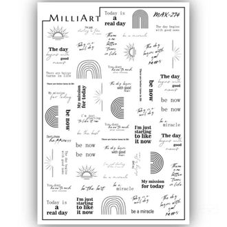 Слайдер-дизайн MilliArt Nails MAX-274