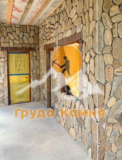 Сланец Кора дерева галтованный, 30-40 мм