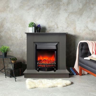 Электрокамин Лорд Люкс GR с очагом Fobos