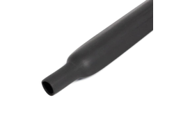 Трубка термоусадочная ТТ-200-2.4/1.2 черн высокотемпературная фторэластомерная с коэффициентом усадки 2:1 в нарезке по 1.22м