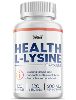 HEALTH FORM L-LYSINE 120 кап.