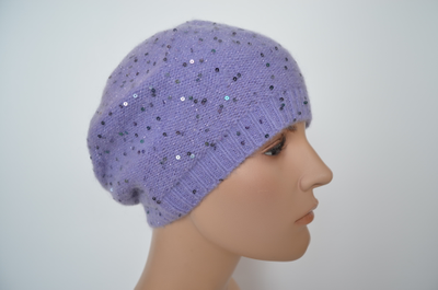 Итальянский берет с пайетками