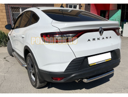 Защита заднего бампера d60 для Renault Arkana 2019-